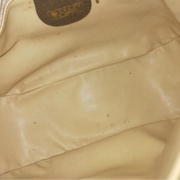 Gucci VGG  Sherryline Brown Crossbody Bag with Monogram - Picture 7 of 8